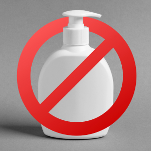 Avoid harsh chemicals